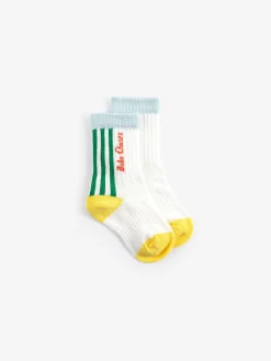 2-pack Låga Strumpor Multicolor><noscript><img width=
