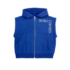 Ärmlös Huvtröja Blå>Bobo Choses Sale