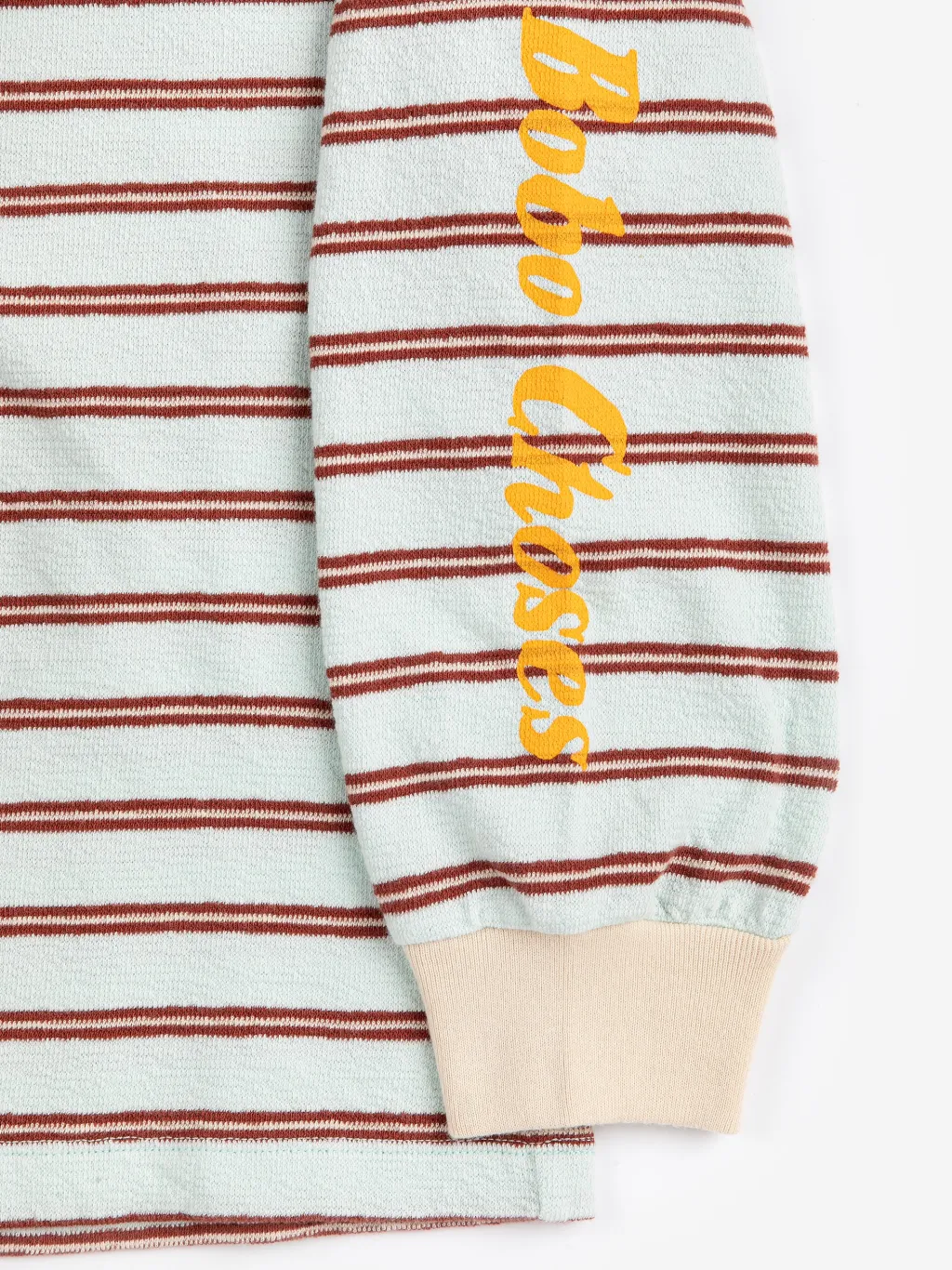 Stripes Långärmad T-shirt Light Blue>Bobo Choses Sale