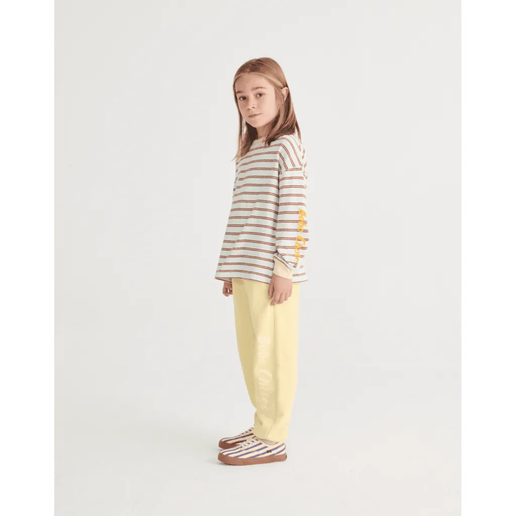 Stripes Långärmad T-shirt Light Blue>Bobo Choses Sale