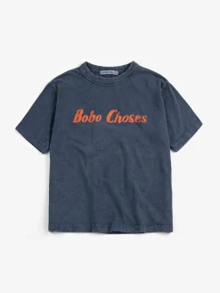 T-shirt Navy Blue>Bobo Choses Clearance