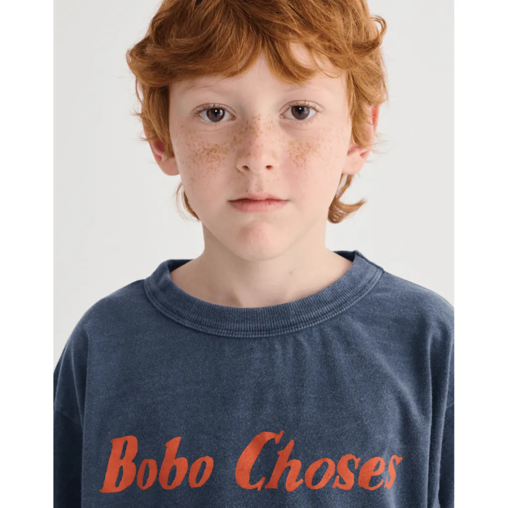 T-shirt Navy Blue>Bobo Choses Clearance