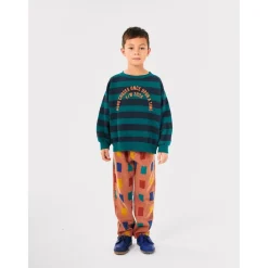 Bobo Circle Randig Tröja Midnight Blue><noscript><img width=