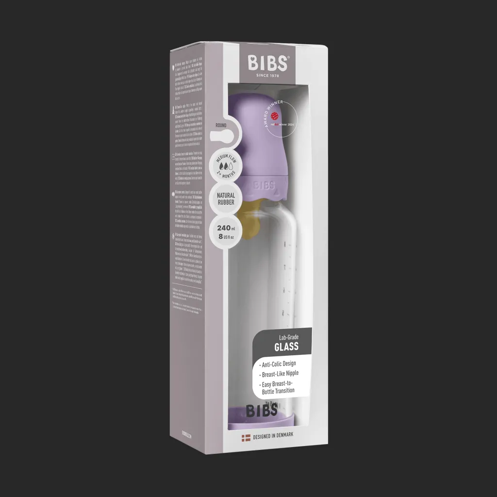 Boheme Nappflaska I Glas 240 Ml Violet Sky>BIBS Online