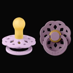 Boheme 2-pack Runda Latexnappar Violet Sky Mauve>BIBS Online