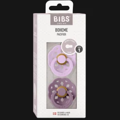 Boheme 2-pack Runda Latexnappar Violet Sky Mauve><noscript><img width=
