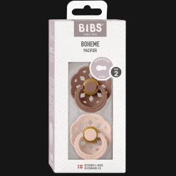 Boheme 2-pack Runda Latexnappar Woodchuck Blush><noscript><img width=