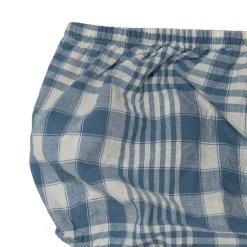 Bomull Vardagsklänning Blue Cream Check>Ralph Lauren Best