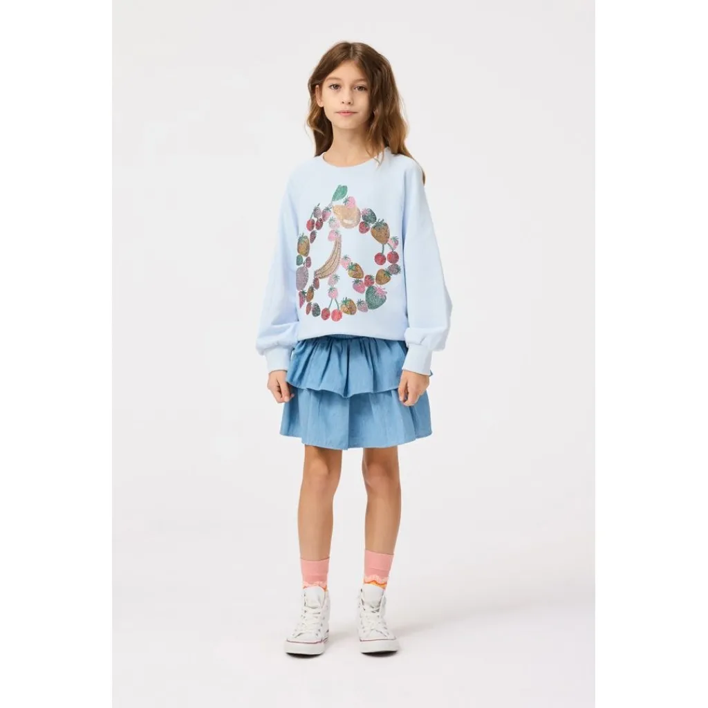 Bonita Skirt Sky Indigo>Molo Outlet