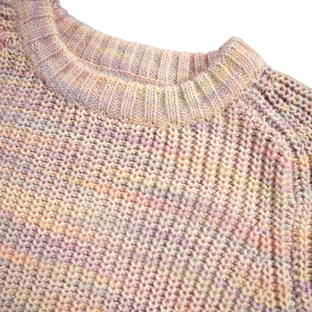 Bosse Stickad Tröja Space Dye Rose>Molo Sale