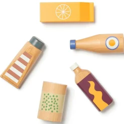 Bottle and can set KID'S HUB Leksaksmat Beige><noscript><img width=
