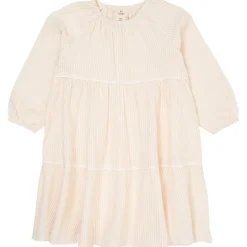 Bow Bäckebölja Klänning Dusty Rose Cream Stripe>Copenhagen Colors Sale