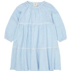 Bow Bäckebölja Klänning Sky Blue Cream Stripe>Copenhagen Colors Outlet