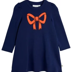 Bow Mjukisdress Blue>Mini Rodini Online