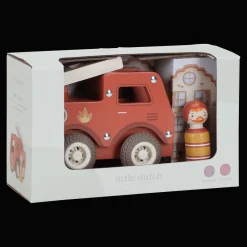 Brandbil Med Träfigur Red><noscript><img width=