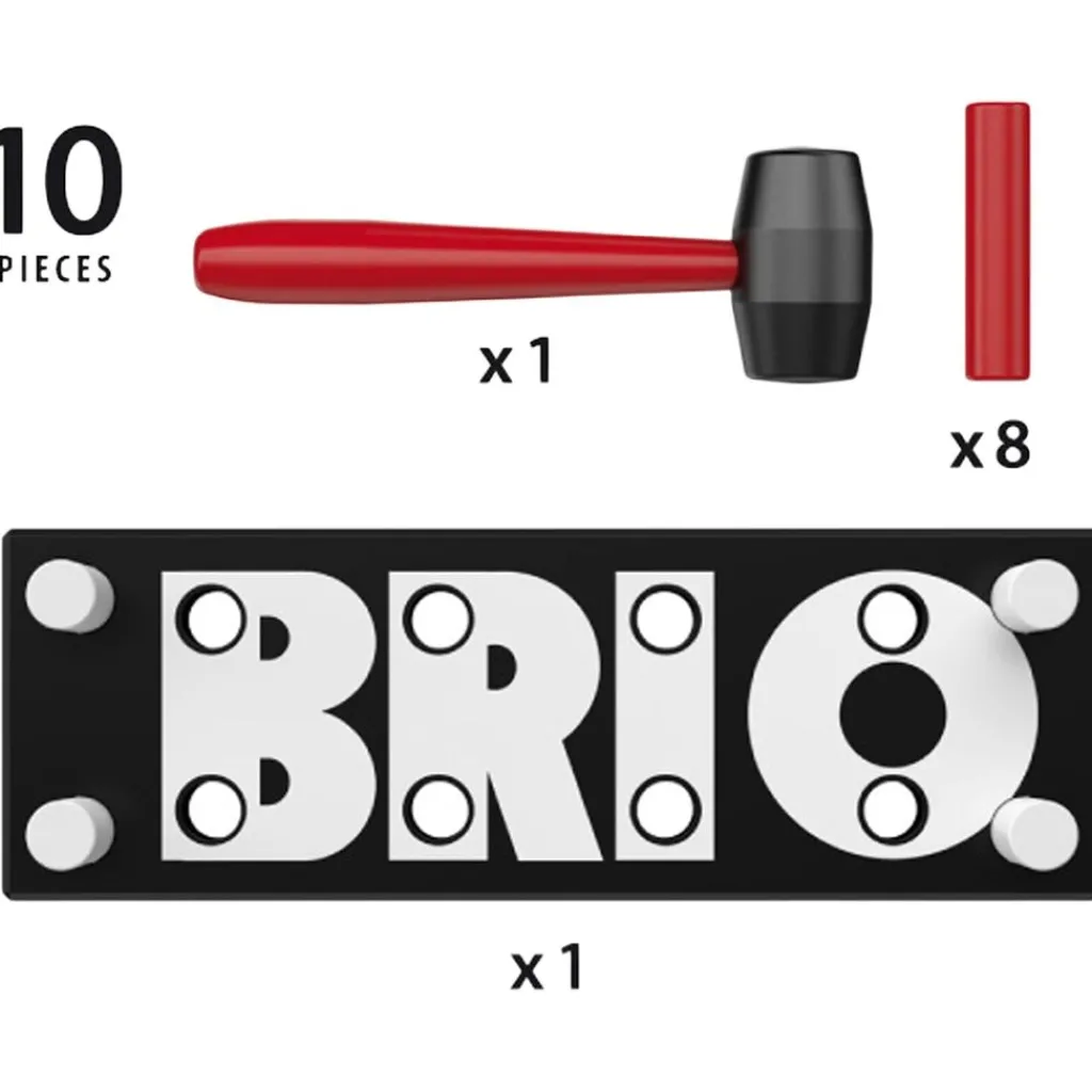 Baby - 30515 Hammarbänk Svart>BRIO Online