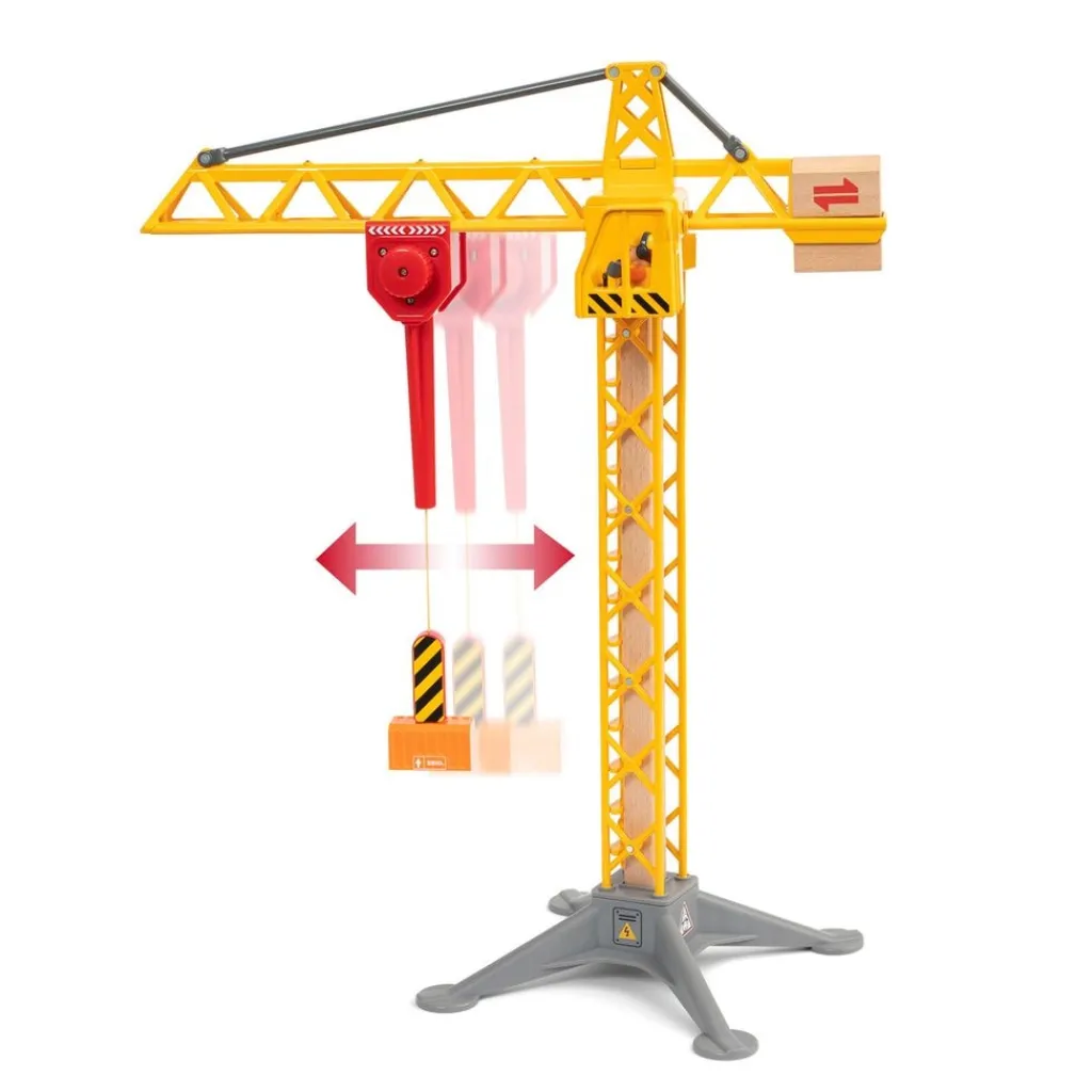 ® World - 33835 Light up Construction Crane Lekset>BRIO Sale