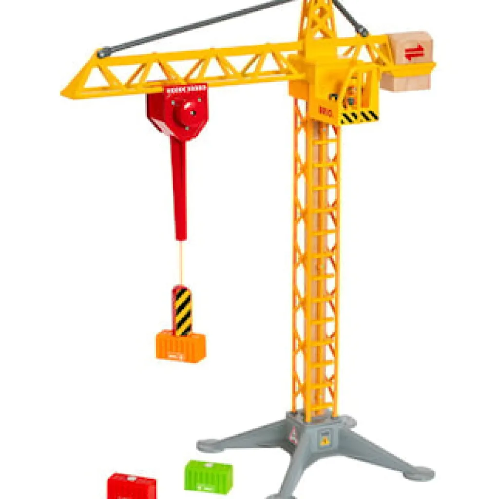 ® World - 33835 Light up Construction Crane Lekset>BRIO Sale