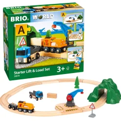 World - 33878 Starter Lift and Load Tågset>BRIO