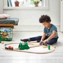 World - 33878 Starter Lift and Load Tågset>BRIO