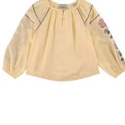 Broderad Blus Gräddvit>Scotch & Soda Outlet