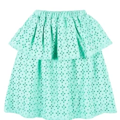 Broderie Kjol Grön>The Campamento Discount