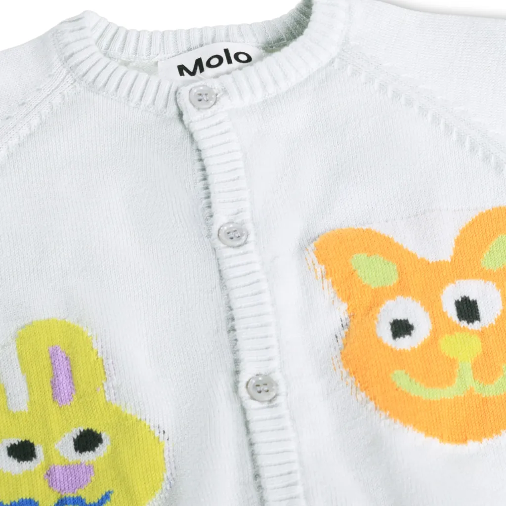 Brody Cardigan Wave Crest>Molo Hot