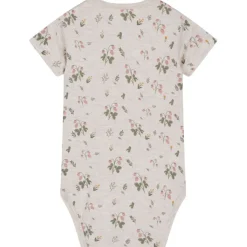 Bue Blommig Baby Body Old Rosie>Hust&Claire