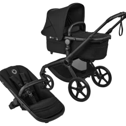 Fox 5 Renew Complete Barnvagn Med Ligg- Och Sittdel Black / Heritage Black>Bugaboo Discount