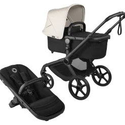 Fox 5 Renew Complete Barnvagn Med Ligg- Och Sittdel Black / Heritage Black / Misty White>Bugaboo Sale