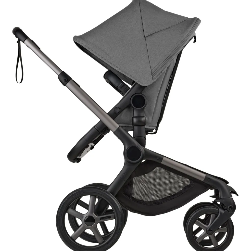 Fox 5 Renew Complete Barnvagn Med Ligg- Och Sittdel Graphite / Moon Grey>Bugaboo Best