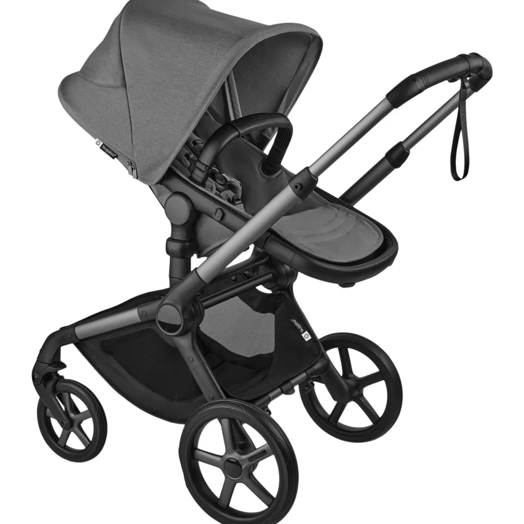 Fox 5 Renew Complete Barnvagn Med Ligg- Och Sittdel Graphite / Moon Grey>Bugaboo Best