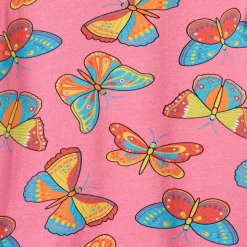 Butterflies Klänning Fjärilar Bubblegum>Småfolk New