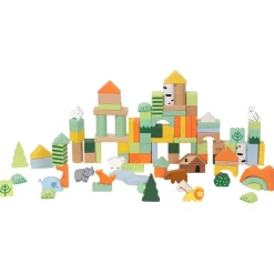 Byggstenar Skog Multicolor>Classic World Outlet