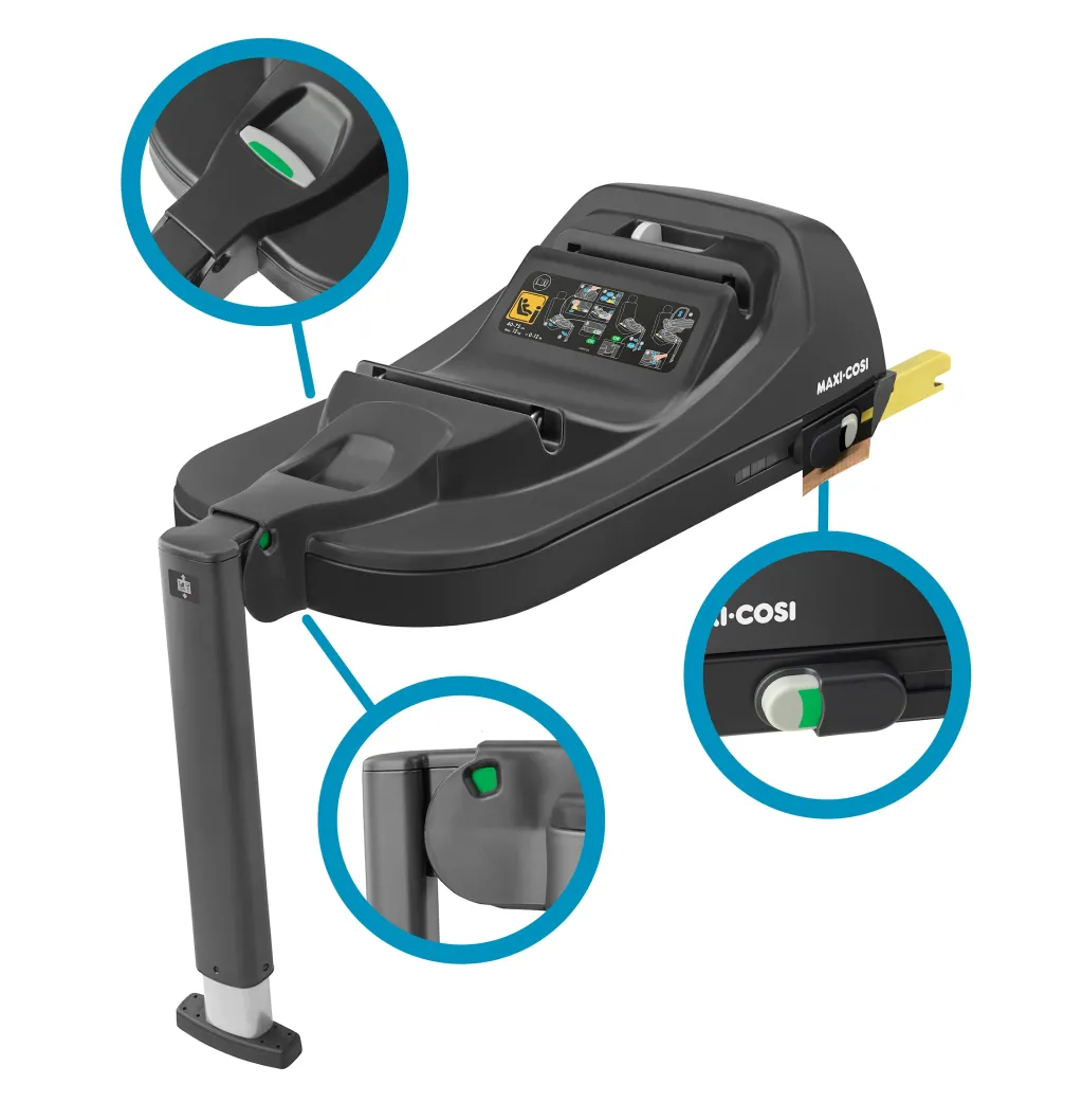 CabrioFix I-Size Babyskydd + Bas Black>Maxi-Cosi Discount