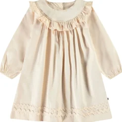 Cailin Long-Sleeved Dress Brazilian Sand>Molo New
