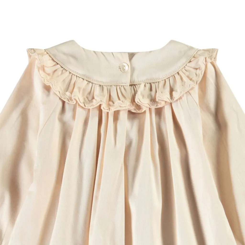 Cailin Long-Sleeved Dress Brazilian Sand>Molo New