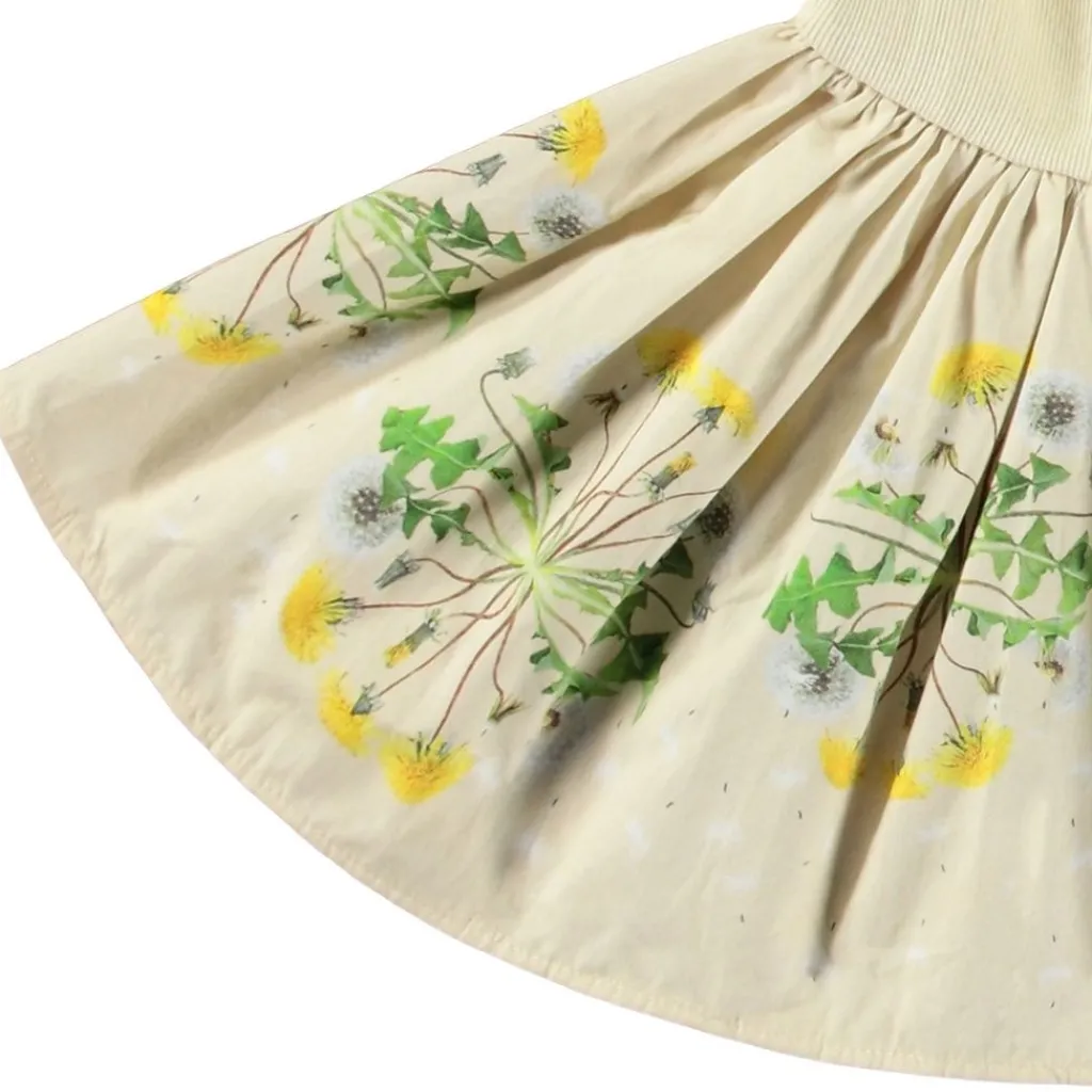Candi Long-Sleeved Dress Baby Dandelion>Molo Clearance