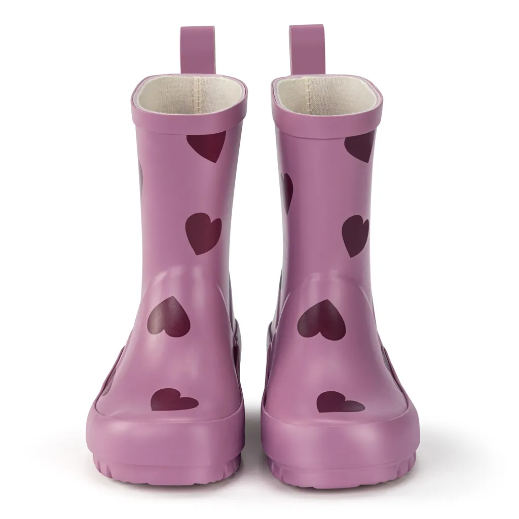 Caracas Gummistövlar Mauve Hearts>Kuling Hot