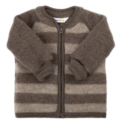 Cardigan I Mjuk Ull Brown>Joha Outlet