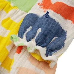 Carnival Mönstrad Klänning Naturvit>Bobo Choses Clearance