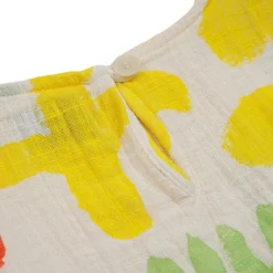 Carnival Mönstrad Klänning Naturvit><noscript><img width=