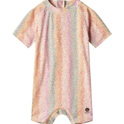 Cas Mönstrad UV-Dräkt Rainbow Flowers>Wheat