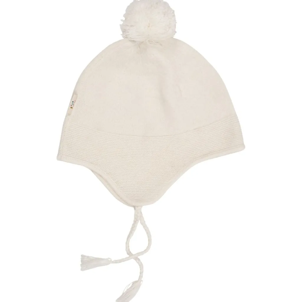 Cashmere Baby Bonnet Hatt Cream>Copenhagen Colors Sale