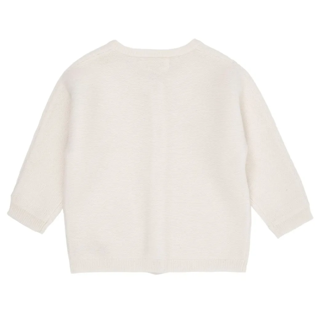 Cashmere Classic Baby Cardigan Cream>Copenhagen Colors Best