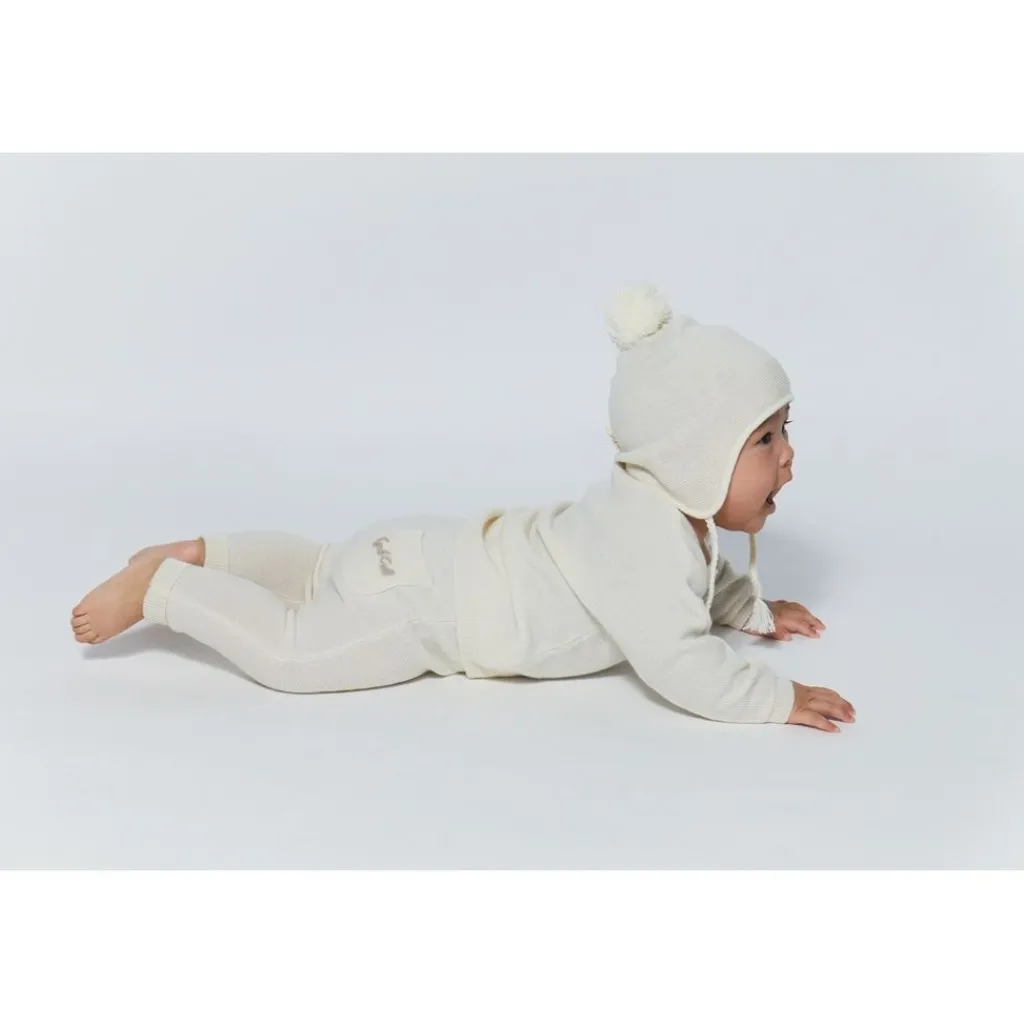 Cashmere Classic Baby Cardigan Cream>Copenhagen Colors Best