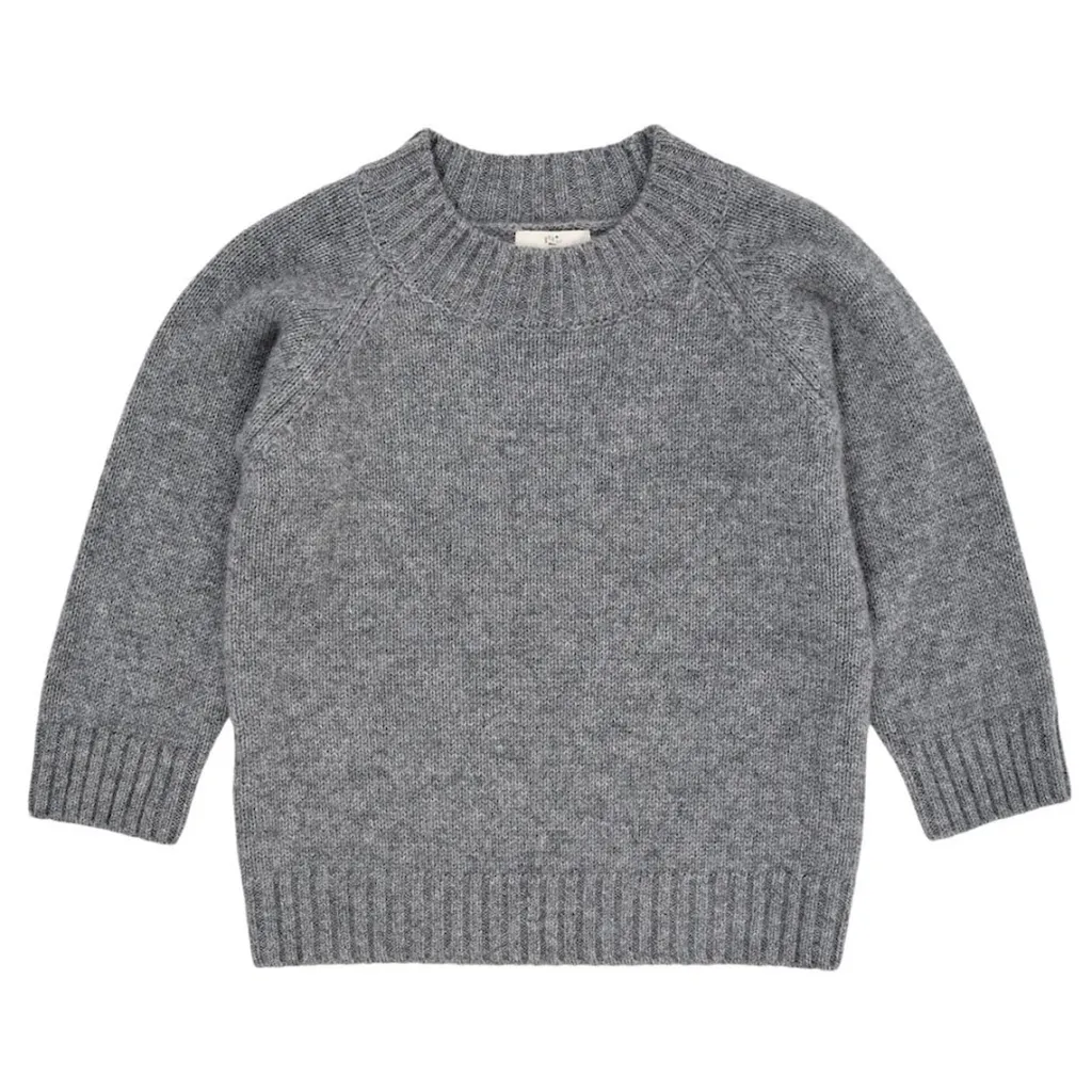 Cashmere Classic Turtleneck Pullover Grey Melange>Copenhagen Colors
