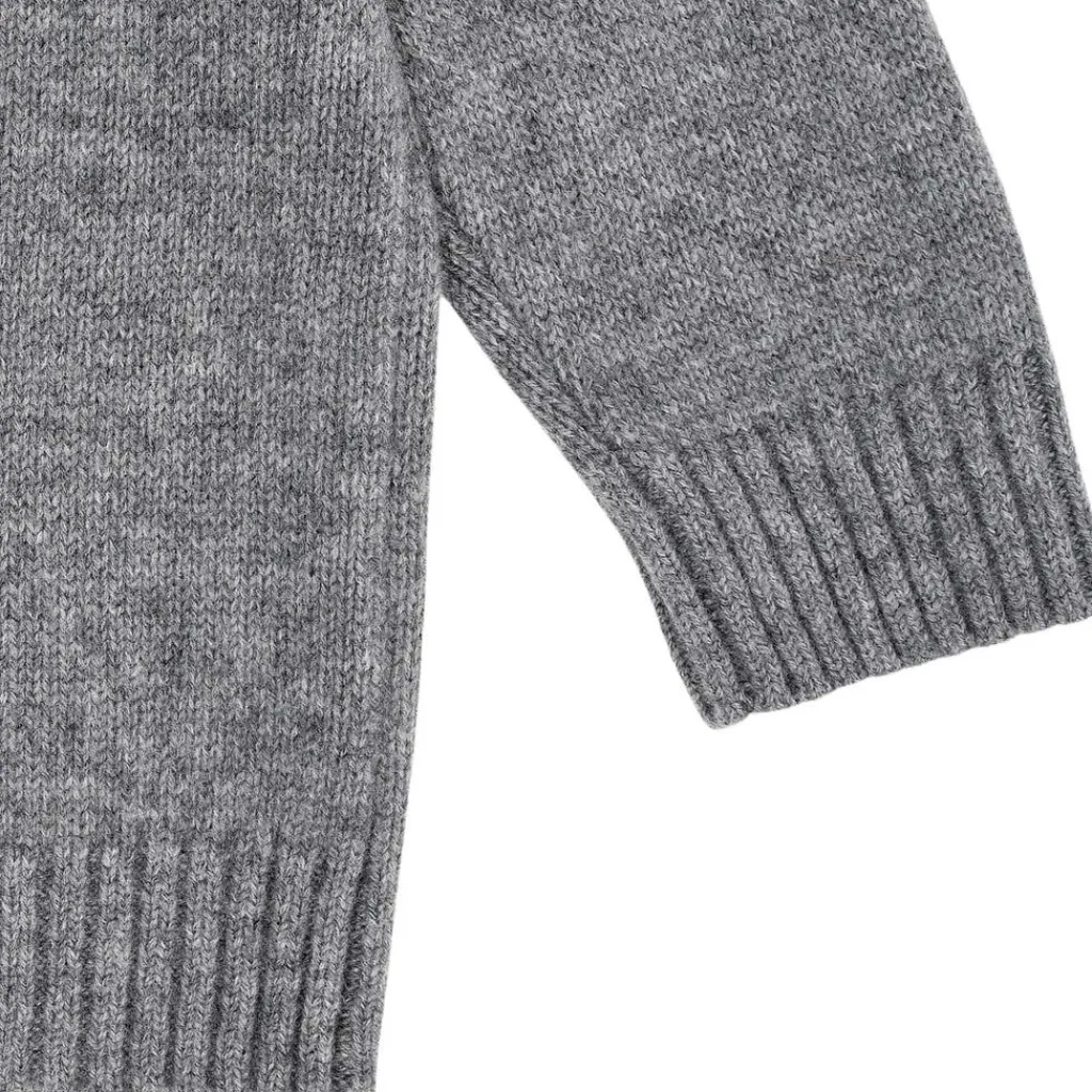 Cashmere Classic Turtleneck Pullover Grey Melange>Copenhagen Colors