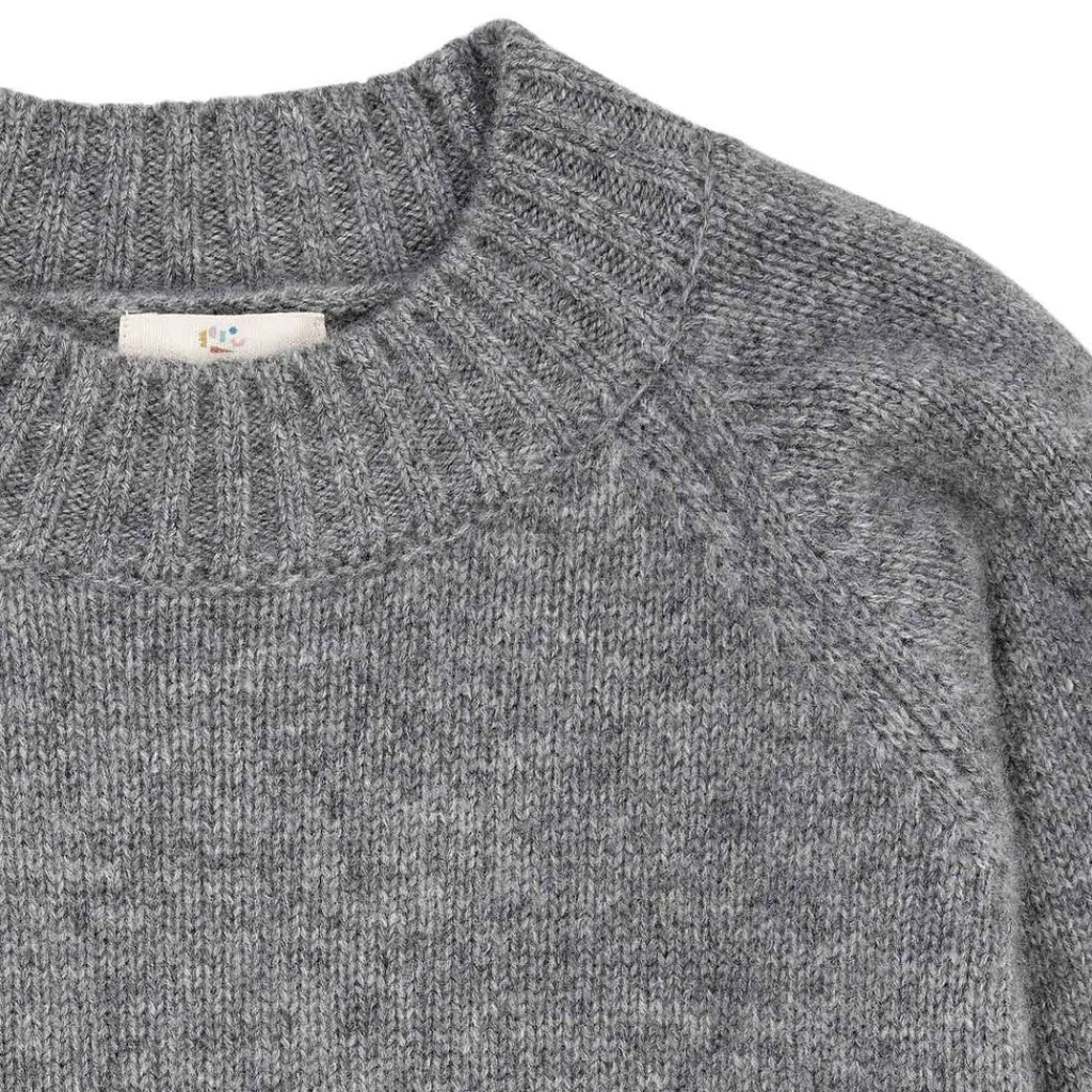 Cashmere Classic Turtleneck Pullover Grey Melange>Copenhagen Colors