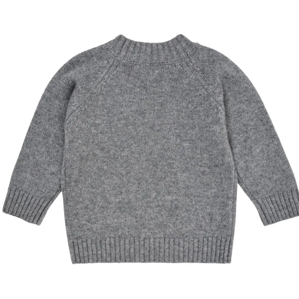 Cashmere Classic Turtleneck Pullover Grey Melange>Copenhagen Colors